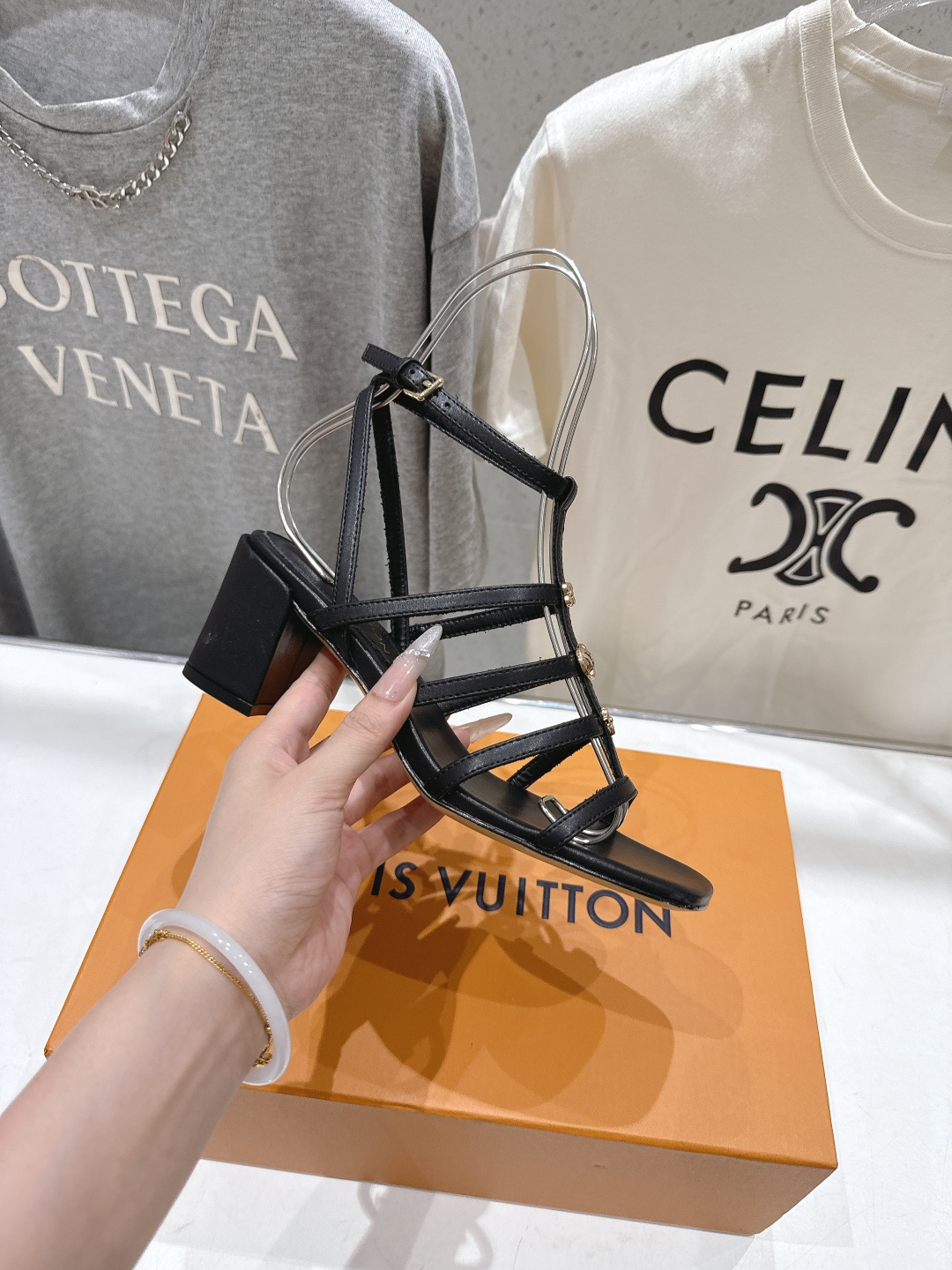高版本出厂  Louis Vuitton ss26 new arrival LV驴牌夏季系列新款高跟鞋凉