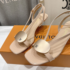 高版本出厂 Louis Vuitton ss26 new arrival LV驴牌夏季新款小高跟凉鞋简 高版本出厂 Louis Vuitton ss26 new arrival LV驴牌夏季新款小高跟凉鞋简