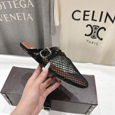 高版本出厂 独家新品 Alaia F027 阿莱亚26ss/新款网面平底鞋芭蕾舞鞋 最近超火的一款网面平 高版本出厂 独家新品 Alaia F027 阿莱亚26ss/新款网面平底鞋芭蕾舞鞋 最近超火的一款网面平
