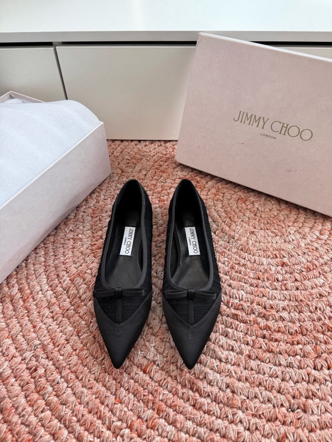🌾G987所见即所得JimmyCho*吉米周2026早春爆品 顶版 尖头高跟鞋 这也太仙了叭，像艺术品一