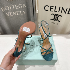 高版本出厂 「ᴀqᴜᴀᴢᴢᴜʀᴀ」AQUAZZURA/菠萝F072 2026ss夏季新款高跟水钻凉鞋__ 高版本出厂 「ᴀqᴜᴀᴢᴢᴜʀᴀ」AQUAZZURA/菠萝F072 2026ss夏季新款高跟水钻凉鞋__