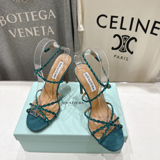 高版本出厂 「ᴀqᴜᴀᴢᴢᴜʀᴀ」AQUAZZURA/菠萝F072 2026ss夏季新款高跟水钻凉鞋__ 高版本出厂 「ᴀqᴜᴀᴢᴢᴜʀᴀ」AQUAZZURA/菠萝F072 2026ss夏季新款高跟水钻凉鞋__