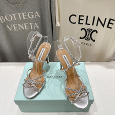 高版本出厂 「ᴀqᴜᴀᴢᴢᴜʀᴀ」AQUAZZURA/菠萝F072 2026ss夏季新款高跟水钻凉鞋__ 高版本出厂 「ᴀqᴜᴀᴢᴢᴜʀᴀ」AQUAZZURA/菠萝F072 2026ss夏季新款高跟水钻凉鞋__