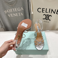 高版本出厂 「ᴀqᴜᴀᴢᴢᴜʀᴀ」AQUAZZURA/菠萝F072 2026ss夏季新款高跟水钻凉鞋__ 高版本出厂 「ᴀqᴜᴀᴢᴢᴜʀᴀ」AQUAZZURA/菠萝F072 2026ss夏季新款高跟水钻凉鞋__