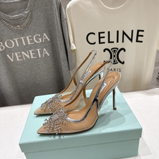 高版本出厂 「ᴀqᴜᴀᴢᴢᴜʀᴀ」AQUAZZURA/菠萝F072 2026ss夏季新款尖头网纱高跟水钻 高版本出厂 「ᴀqᴜᴀᴢᴢᴜʀᴀ」AQUAZZURA/菠萝F072 2026ss夏季新款尖头网纱高跟水钻