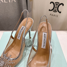 高版本出厂 「ᴀqᴜᴀᴢᴢᴜʀᴀ」AQUAZZURA/菠萝F072 2026ss夏季新款尖头网纱高跟水钻 高版本出厂 「ᴀqᴜᴀᴢᴢᴜʀᴀ」AQUAZZURA/菠萝F072 2026ss夏季新款尖头网纱高跟水钻