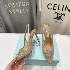 高版本出厂 「ᴀqᴜᴀᴢᴢᴜʀᴀ」AQUAZZURA/菠萝F072 2026ss夏季新款尖头网纱高跟水钻 高版本出厂 「ᴀqᴜᴀᴢᴢᴜʀᴀ」AQUAZZURA/菠萝F072 2026ss夏季新款尖头网纱高跟水钻