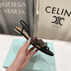 高版本出厂 「ᴀqᴜᴀᴢᴢᴜʀᴀ」AQUAZZURA/菠萝F072 2026ss夏季新款平底水钻凉鞋__ 高版本出厂 「ᴀqᴜᴀᴢᴢᴜʀᴀ」AQUAZZURA/菠萝F072 2026ss夏季新款平底水钻凉鞋__