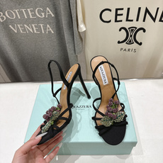 高版本出厂 「ᴀqᴜᴀᴢᴢᴜʀᴀ」AQUAZZURA/菠萝F072 2026ss夏季新款高跟水钻凉鞋__ 高版本出厂 「ᴀqᴜᴀᴢᴢᴜʀᴀ」AQUAZZURA/菠萝F072 2026ss夏季新款高跟水钻凉鞋__