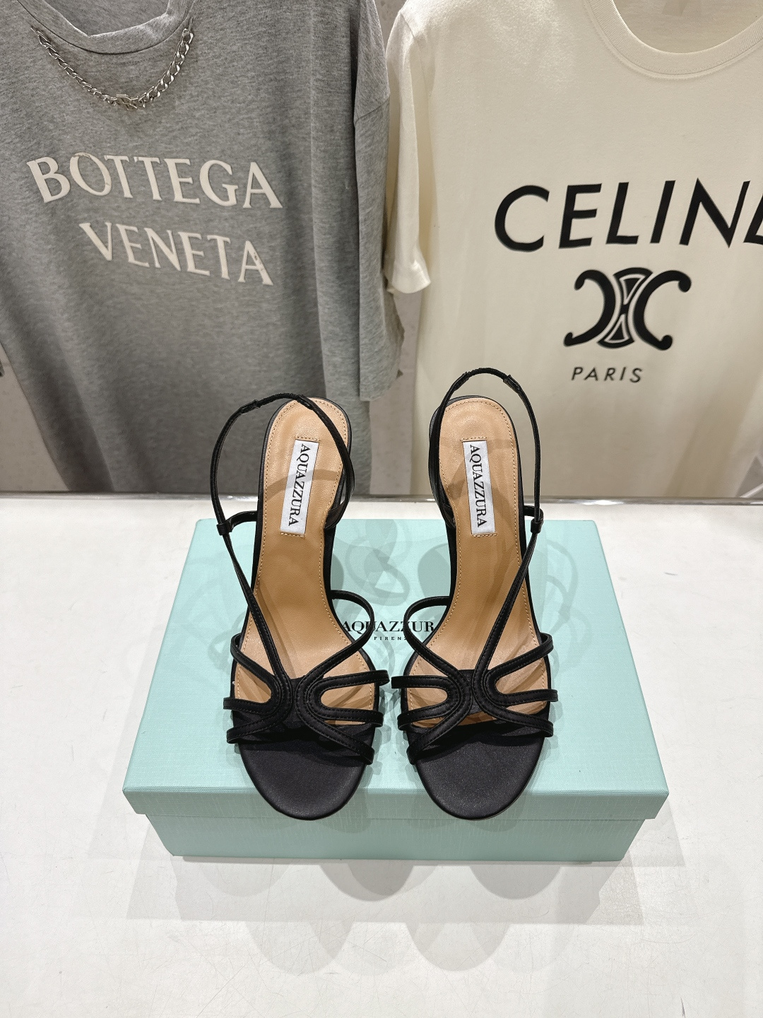 高版本出厂 「ᴀqᴜᴀᴢᴢᴜʀᴀ」AQUAZZURA/菠萝F072 2026ss夏季新款高跟凉鞋____