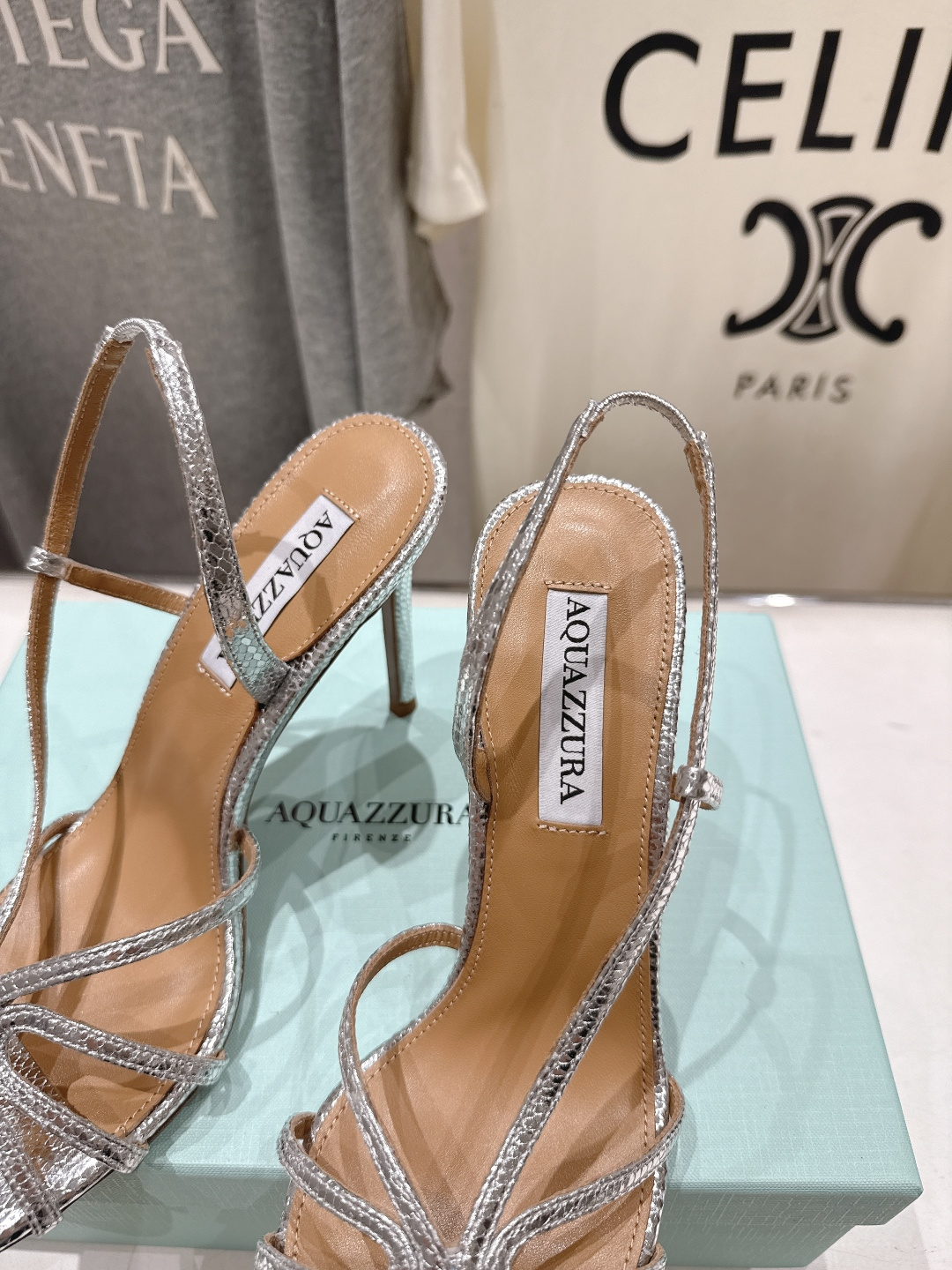 高版本出厂 「ᴀqᴜᴀᴢᴢᴜʀᴀ」AQUAZZURA/菠萝F072 2026ss夏季新款高跟凉鞋____