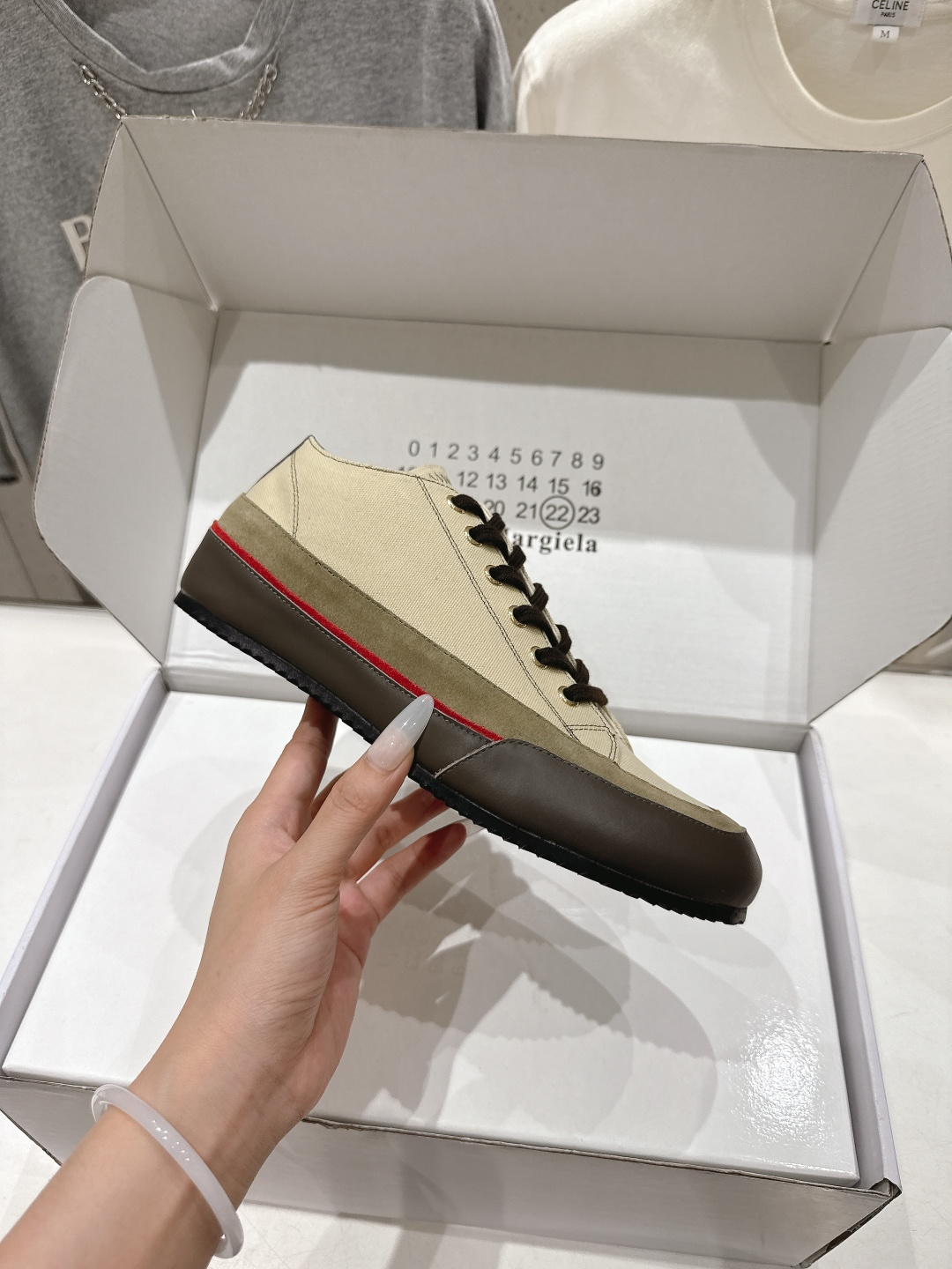 高版本出厂 情侣款  Maison Margiela 马吉拉MM6新款休闲鞋板鞋德训鞋...顶级品质 新