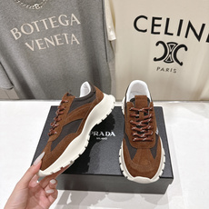 高版本出厂 Prada/普拉达F024 26ss早秋新款网眼织物与绒面牛皮休闲运动鞋运动语言蜕变为全新美 高版本出厂 Prada/普拉达F024 26ss早秋新款网眼织物与绒面牛皮休闲运动鞋运动语言蜕变为全新美