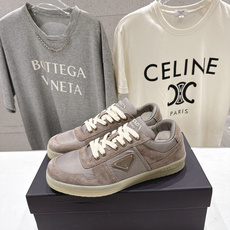 高版本出厂 男码+10 Prada*普拉达F023 2026ss新款系带情侣款休闲鞋运动鞋闪亮登场🌟时 高版本出厂 男码+10 Prada*普拉达F023 2026ss新款系带情侣款休闲鞋运动鞋闪亮登场🌟时