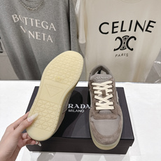 高版本出厂 男码+10 Prada*普拉达F023 2026ss新款系带情侣款休闲鞋运动鞋闪亮登场🌟时 高版本出厂 男码+10 Prada*普拉达F023 2026ss新款系带情侣款休闲鞋运动鞋闪亮登场🌟时