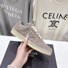 高版本出厂 男码+10 Prada*普拉达F023 2026ss新款系带情侣款休闲鞋运动鞋闪亮登场🌟时 高版本出厂 男码+10 Prada*普拉达F023 2026ss新款系带情侣款休闲鞋运动鞋闪亮登场🌟时