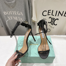 高版本出厂 「ᴀqᴜᴀᴢᴢᴜʀᴀ」AQUAZZURA/菠萝F072 2026ss夏季新款绑带高跟凉鞋__ 高版本出厂 「ᴀqᴜᴀᴢᴢᴜʀᴀ」AQUAZZURA/菠萝F072 2026ss夏季新款绑带高跟凉鞋__