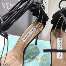 高版本出厂 「ᴀqᴜᴀᴢᴢᴜʀᴀ」AQUAZZURA/菠萝F072 2026ss夏季新款绑带高跟凉鞋__ 高版本出厂 「ᴀqᴜᴀᴢᴢᴜʀᴀ」AQUAZZURA/菠萝F072 2026ss夏季新款绑带高跟凉鞋__