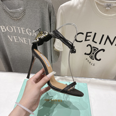 高版本出厂 「ᴀqᴜᴀᴢᴢᴜʀᴀ」AQUAZZURA/菠萝F072 2026ss夏季新款绑带高跟凉鞋__ 高版本出厂 「ᴀqᴜᴀᴢᴢᴜʀᴀ」AQUAZZURA/菠萝F072 2026ss夏季新款绑带高跟凉鞋__