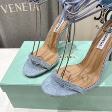 高版本出厂 「ᴀqᴜᴀᴢᴢᴜʀᴀ」AQUAZZURA/菠萝F072 2026ss夏季新款绑带高跟凉鞋__ 高版本出厂 「ᴀqᴜᴀᴢᴢᴜʀᴀ」AQUAZZURA/菠萝F072 2026ss夏季新款绑带高跟凉鞋__