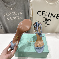 高版本出厂 「ᴀqᴜᴀᴢᴢᴜʀᴀ」AQUAZZURA/菠萝F072 2026ss夏季新款绑带高跟凉鞋__ 高版本出厂 「ᴀqᴜᴀᴢᴢᴜʀᴀ」AQUAZZURA/菠萝F072 2026ss夏季新款绑带高跟凉鞋__