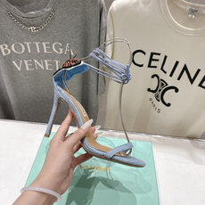 高版本出厂 「ᴀqᴜᴀᴢᴢᴜʀᴀ」AQUAZZURA/菠萝F072 2026ss夏季新款绑带高跟凉鞋__ 高版本出厂 「ᴀqᴜᴀᴢᴢᴜʀᴀ」AQUAZZURA/菠萝F072 2026ss夏季新款绑带高跟凉鞋__