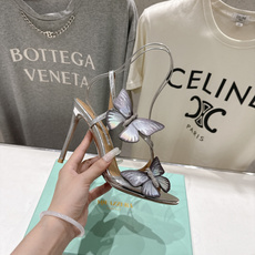 高版本出厂 「ᴀqᴜᴀᴢᴢᴜʀᴀ」AQUAZZURA/菠萝F072 2026ss夏季新款蝴蝶饰品高跟凉鞋 高版本出厂 「ᴀqᴜᴀᴢᴢᴜʀᴀ」AQUAZZURA/菠萝F072 2026ss夏季新款蝴蝶饰品高跟凉鞋