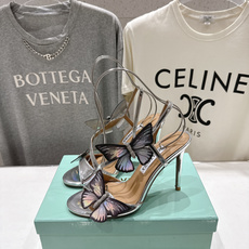 高版本出厂 「ᴀqᴜᴀᴢᴢᴜʀᴀ」AQUAZZURA/菠萝F072 2026ss夏季新款蝴蝶饰品高跟凉鞋 高版本出厂 「ᴀqᴜᴀᴢᴢᴜʀᴀ」AQUAZZURA/菠萝F072 2026ss夏季新款蝴蝶饰品高跟凉鞋