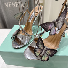 高版本出厂 「ᴀqᴜᴀᴢᴢᴜʀᴀ」AQUAZZURA/菠萝F072 2026ss夏季新款蝴蝶饰品高跟凉鞋 高版本出厂 「ᴀqᴜᴀᴢᴢᴜʀᴀ」AQUAZZURA/菠萝F072 2026ss夏季新款蝴蝶饰品高跟凉鞋