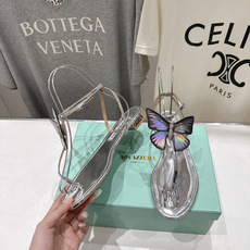 高版本出厂 「ᴀqᴜᴀᴢᴢᴜʀᴀ」AQUAZZURA/菠萝F072 2026ss夏季新款蝴蝶饰品平底凉鞋 高版本出厂 「ᴀqᴜᴀᴢᴢᴜʀᴀ」AQUAZZURA/菠萝F072 2026ss夏季新款蝴蝶饰品平底凉鞋