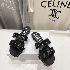 高版本出厂 LOEWE/罗意威F036 2026/ss新品复古风水钻平底拖鞋~小红书、外网火爆款最近大 高版本出厂 LOEWE/罗意威F036 2026/ss新品复古风水钻平底拖鞋~小红书、外网火爆款最近大