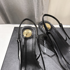 高版本出厂 「SAINT LAURENT*」圣罗兰ysl F030 26ss全新走秀新款后空高跟鞋凉鞋唯 高版本出厂 「SAINT LAURENT*」圣罗兰ysl F030 26ss全新走秀新款后空高跟鞋凉鞋唯