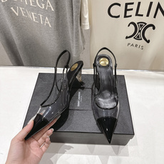 高版本出厂 「SAINT LAURENT*」圣罗兰ysl F030 26ss全新走秀新款后空高跟鞋凉鞋唯 高版本出厂 「SAINT LAURENT*」圣罗兰ysl F030 26ss全新走秀新款后空高跟鞋凉鞋唯