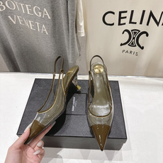 高版本出厂 「SAINT LAURENT*」圣罗兰ysl F030 26ss全新走秀新款后空高跟鞋凉鞋唯 高版本出厂 「SAINT LAURENT*」圣罗兰ysl F030 26ss全新走秀新款后空高跟鞋凉鞋唯