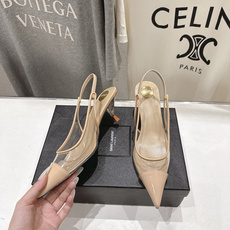 高版本出厂 「SAINT LAURENT*」圣罗兰ysl F030 26ss全新走秀新款后空高跟鞋凉鞋唯 高版本出厂 「SAINT LAURENT*」圣罗兰ysl F030 26ss全新走秀新款后空高跟鞋凉鞋唯