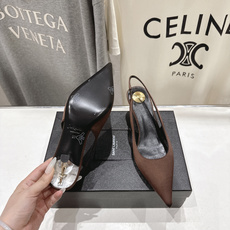 高版本出厂 「SAINT LAURENT*」圣罗兰ysl F030 26ss全新走秀新款后空高跟鞋凉鞋唯 高版本出厂 「SAINT LAURENT*」圣罗兰ysl F030 26ss全新走秀新款后空高跟鞋凉鞋唯