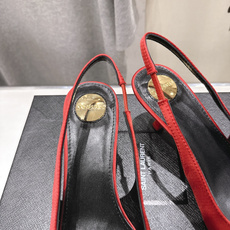 高版本出厂 「SAINT LAURENT*」圣罗兰ysl F030 26ss全新走秀新款后空高跟鞋凉鞋唯 高版本出厂 「SAINT LAURENT*」圣罗兰ysl F030 26ss全新走秀新款后空高跟鞋凉鞋唯