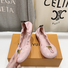 高版本出厂 Louis Vuitton ss26 new arrival LV驴牌新款玛丽珍平底鞋一脚 高版本出厂 Louis Vuitton ss26 new arrival LV驴牌新款玛丽珍平底鞋一脚