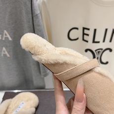 高版本出厂 半拖 独家新品 Alaia 阿莱亚 F027 26ss/秋冬走秀款羊毛里平底鞋玛丽珍芭蕾舞 高版本出厂 半拖 独家新品 Alaia 阿莱亚 F027 26ss/秋冬走秀款羊毛里平底鞋玛丽珍芭蕾舞