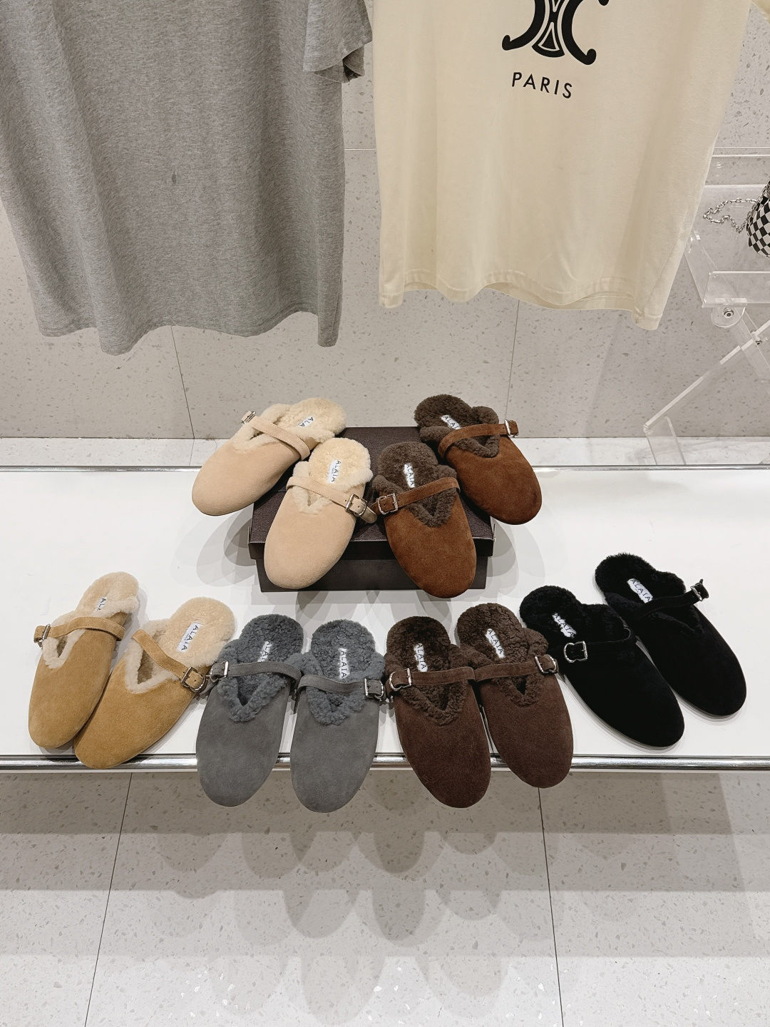 NO:922179,Collection picture~, half-flop furry shoes19860909集合图~,半拖毛毛鞋,Women's Shoes