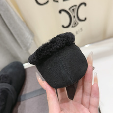 高版本出厂 独家新品 Alaia 阿莱亚 F027 26ss/秋冬走秀款羊毛里平底鞋玛丽珍芭蕾舞鞋休 高版本出厂 独家新品 Alaia 阿莱亚 F027 26ss/秋冬走秀款羊毛里平底鞋玛丽珍芭蕾舞鞋休