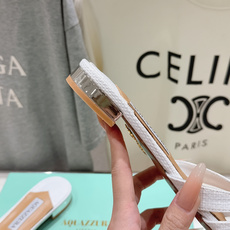 高版本出厂 「ᴀqᴜᴀᴢᴢᴜʀᴀ」AQUAZZURA/菠萝F072 2026ss夏季新款花朵平底拖鞋__ 高版本出厂 「ᴀqᴜᴀᴢᴢᴜʀᴀ」AQUAZZURA/菠萝F072 2026ss夏季新款花朵平底拖鞋__