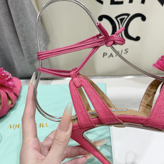 高版本出厂 「ᴀqᴜᴀᴢᴢᴜʀᴀ」AQUAZZURA/菠萝F072 2026ss夏季新款花朵高跟鞋凉鞋_ 高版本出厂 「ᴀqᴜᴀᴢᴢᴜʀᴀ」AQUAZZURA/菠萝F072 2026ss夏季新款花朵高跟鞋凉鞋_