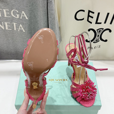 高版本出厂 「ᴀqᴜᴀᴢᴢᴜʀᴀ」AQUAZZURA/菠萝F072 2026ss夏季新款花朵高跟鞋凉鞋_ 高版本出厂 「ᴀqᴜᴀᴢᴢᴜʀᴀ」AQUAZZURA/菠萝F072 2026ss夏季新款花朵高跟鞋凉鞋_