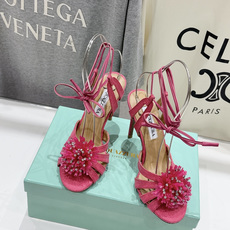 高版本出厂 「ᴀqᴜᴀᴢᴢᴜʀᴀ」AQUAZZURA/菠萝F072 2026ss夏季新款花朵高跟鞋凉鞋_ 高版本出厂 「ᴀqᴜᴀᴢᴢᴜʀᴀ」AQUAZZURA/菠萝F072 2026ss夏季新款花朵高跟鞋凉鞋_