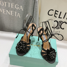 高版本出厂 「ᴀqᴜᴀᴢᴢᴜʀᴀ」AQUAZZURA/菠萝F072 2026ss夏季新款花朵高跟鞋凉鞋_ 高版本出厂 「ᴀqᴜᴀᴢᴢᴜʀᴀ」AQUAZZURA/菠萝F072 2026ss夏季新款花朵高跟鞋凉鞋_
