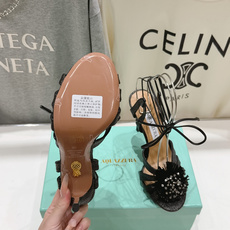 高版本出厂 「ᴀqᴜᴀᴢᴢᴜʀᴀ」AQUAZZURA/菠萝F072 2026ss夏季新款花朵高跟鞋凉鞋_ 高版本出厂 「ᴀqᴜᴀᴢᴢᴜʀᴀ」AQUAZZURA/菠萝F072 2026ss夏季新款花朵高跟鞋凉鞋_