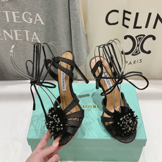 高版本出厂 「ᴀqᴜᴀᴢᴢᴜʀᴀ」AQUAZZURA/菠萝F072 2026ss夏季新款花朵高跟鞋凉鞋_ 高版本出厂 「ᴀqᴜᴀᴢᴢᴜʀᴀ」AQUAZZURA/菠萝F072 2026ss夏季新款花朵高跟鞋凉鞋_