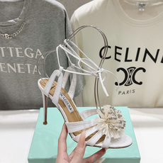 高版本出厂 「ᴀqᴜᴀᴢᴢᴜʀᴀ」AQUAZZURA/菠萝F072 2026ss夏季新款花朵高跟鞋凉鞋_ 高版本出厂 「ᴀqᴜᴀᴢᴢᴜʀᴀ」AQUAZZURA/菠萝F072 2026ss夏季新款花朵高跟鞋凉鞋_