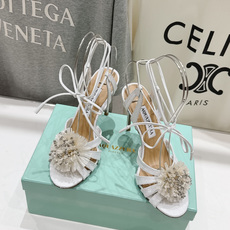 高版本出厂 「ᴀqᴜᴀᴢᴢᴜʀᴀ」AQUAZZURA/菠萝F072 2026ss夏季新款花朵高跟鞋凉鞋_ 高版本出厂 「ᴀqᴜᴀᴢᴢᴜʀᴀ」AQUAZZURA/菠萝F072 2026ss夏季新款花朵高跟鞋凉鞋_